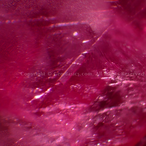 Negative crystal